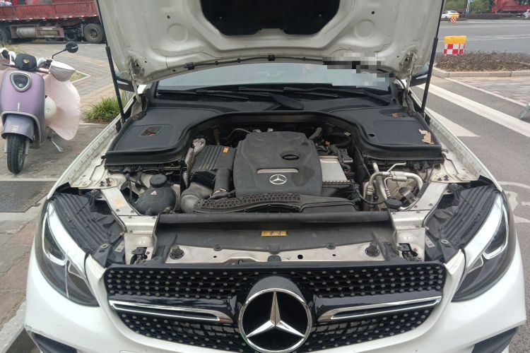 Used Mercedes-Benz GLC Coupe 2017 GLC 200 4MATIC Coupe SUV Engine Bay