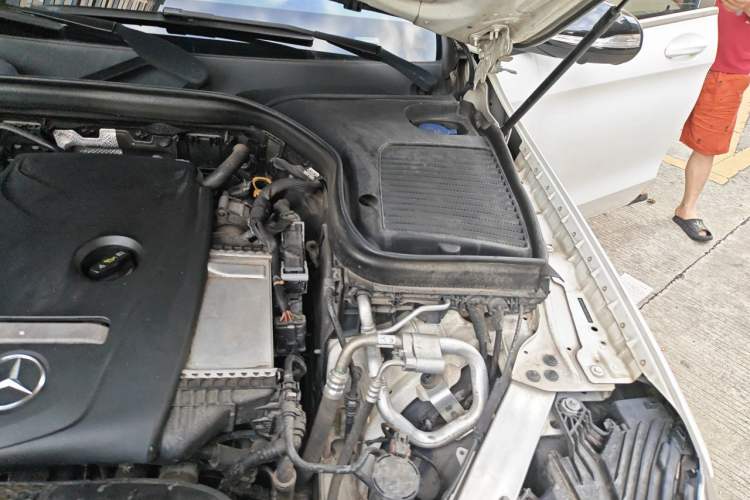 Used Mercedes-Benz GLC Coupe 2017 GLC 260 4MATIC Coupe SUV Engine Bay Left