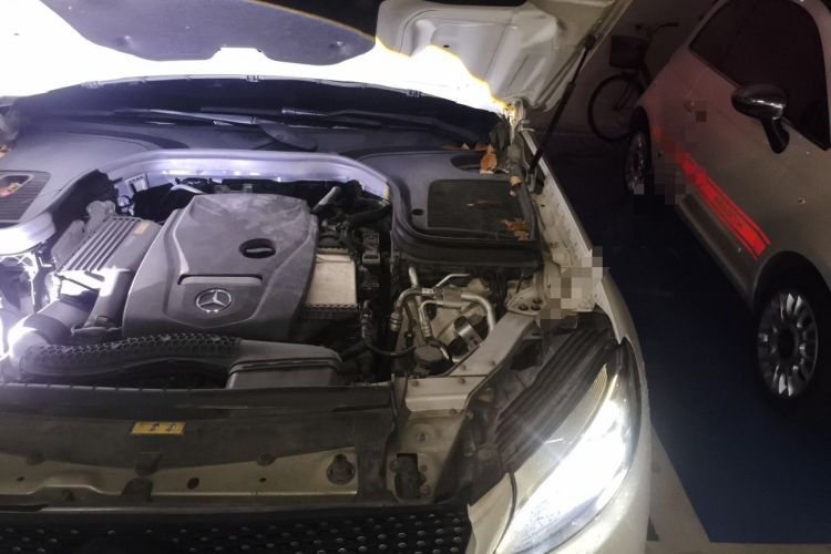 Used Mercedes-Benz GLC Coupe 2017 GLC 200 4MATIC Coupe SUV Engine Bay Left