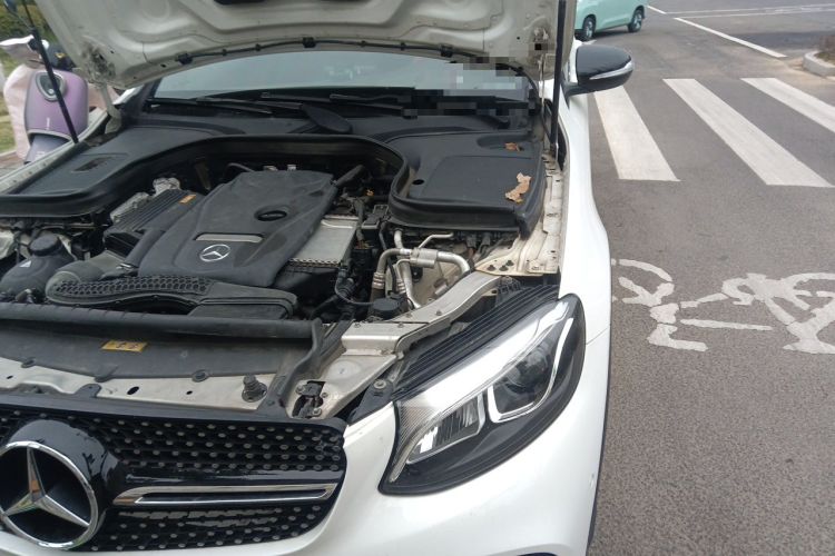 Used Mercedes-Benz GLC Coupe 2017 GLC 200 4MATIC Coupe SUV Engine Bay Left