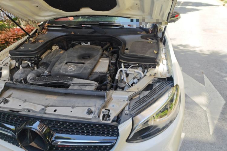 Used Mercedes-Benz GLC Coupe 2017 GLC 260 4MATIC Coupe SUV Engine Bay Left