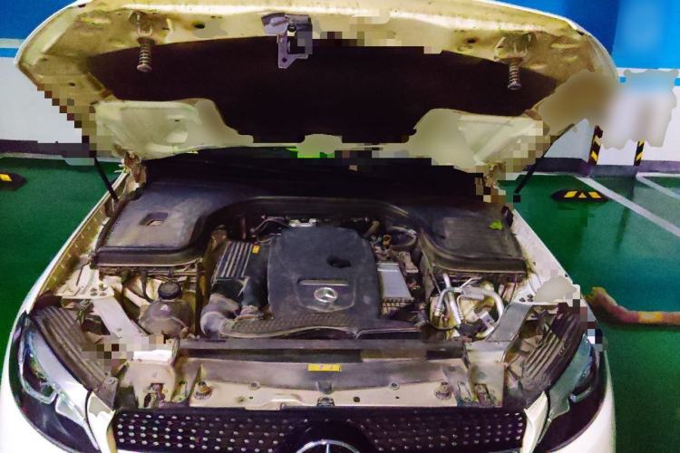 Used Mercedes-Benz GLC Coupe 2017 GLC 200 4MATIC Coupe SUV Engine Bay