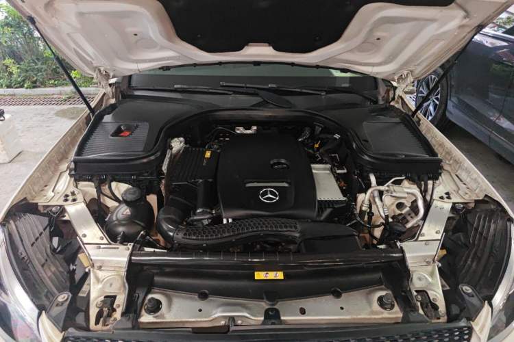 Used Mercedes-Benz GLC Coupe 2017 GLC 200 4MATIC Coupe SUV Engine Bay