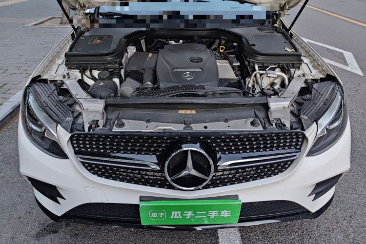 Used Mercedes-Benz GLC Coupe 2017 GLC 200 4MATIC Coupe SUV Engine Bay