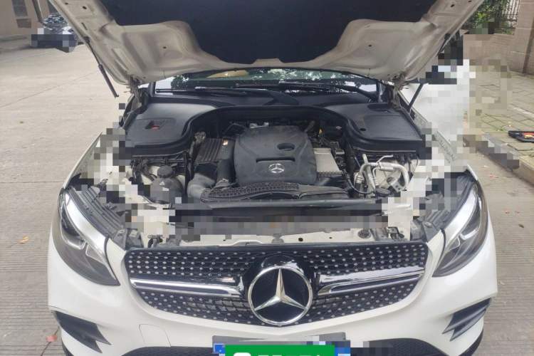 Used Mercedes-Benz GLC Coupe 2017 GLC 200 4MATIC Coupe SUV Engine Bay