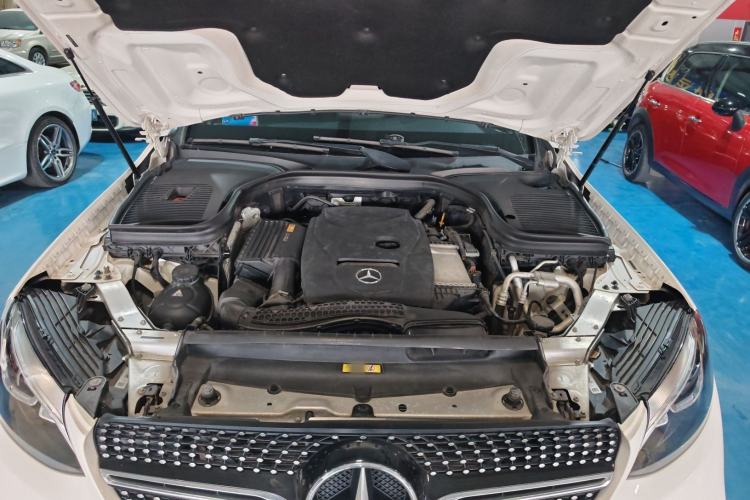 Used Mercedes-Benz GLC Coupe 2017 GLC 260 4MATIC Coupe SUV Engine Bay