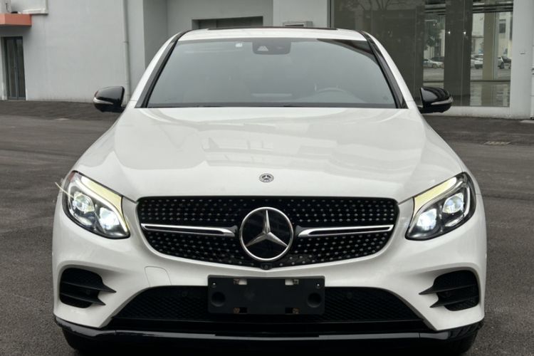 Used Mercedes-Benz GLC Coupe 2017 GLC 300 4MATIC Coupe SUV Exterior 1