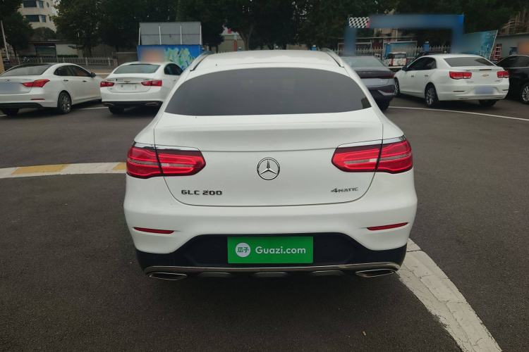 Used Mercedes-Benz GLC Coupe 2017 GLC 200 4MATIC Coupe SUV Exterior 4