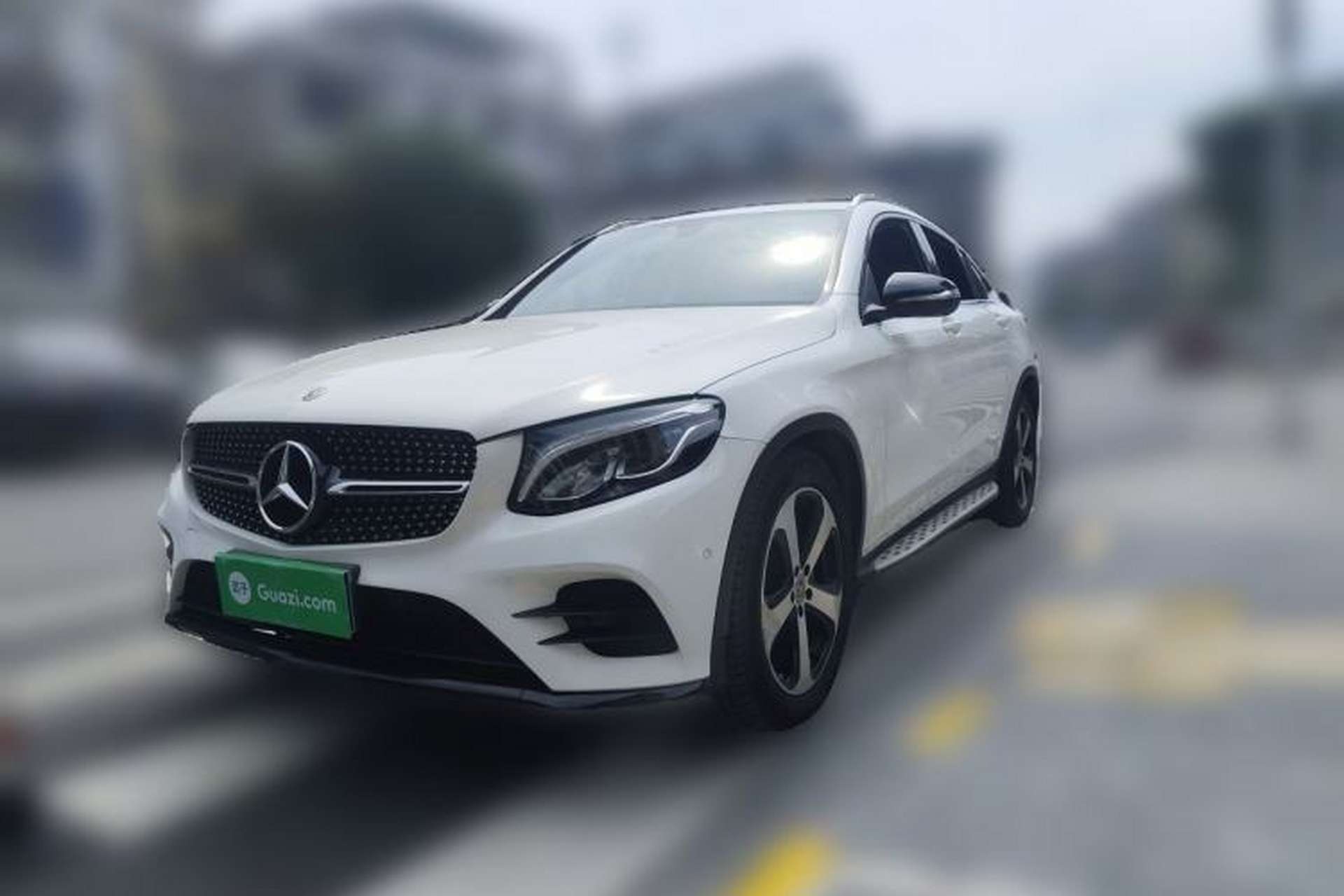 Used Mercedes-Benz GLC Coupe 2017 GLC 200 4MATIC Coupe SUV Front Left 45 Deg