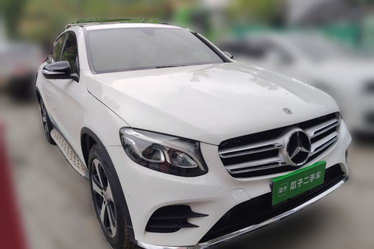 Used Mercedes-Benz GLC Coupe 2017 GLC 200 4MATIC Coupe SUV Front Right 45 Deg