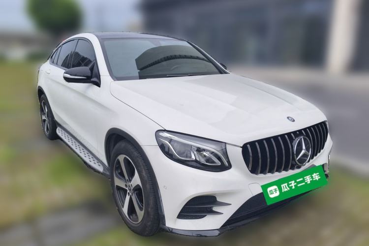 Used Mercedes-Benz GLC Coupe 2017 GLC 200 4MATIC Coupe SUV Front Right 45 Deg