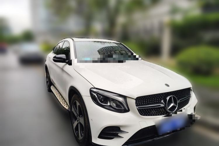 Used Mercedes-Benz GLC Coupe 2017 GLC 200 4MATIC Coupe SUV Front Right 45 Deg