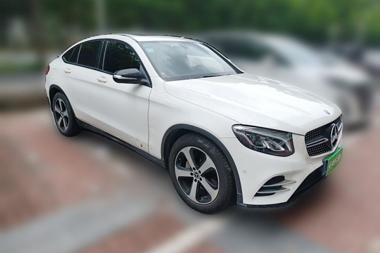 Used Mercedes-Benz GLC Coupe 2017 GLC 200 4MATIC Coupe SUV Front Right 45 Deg
