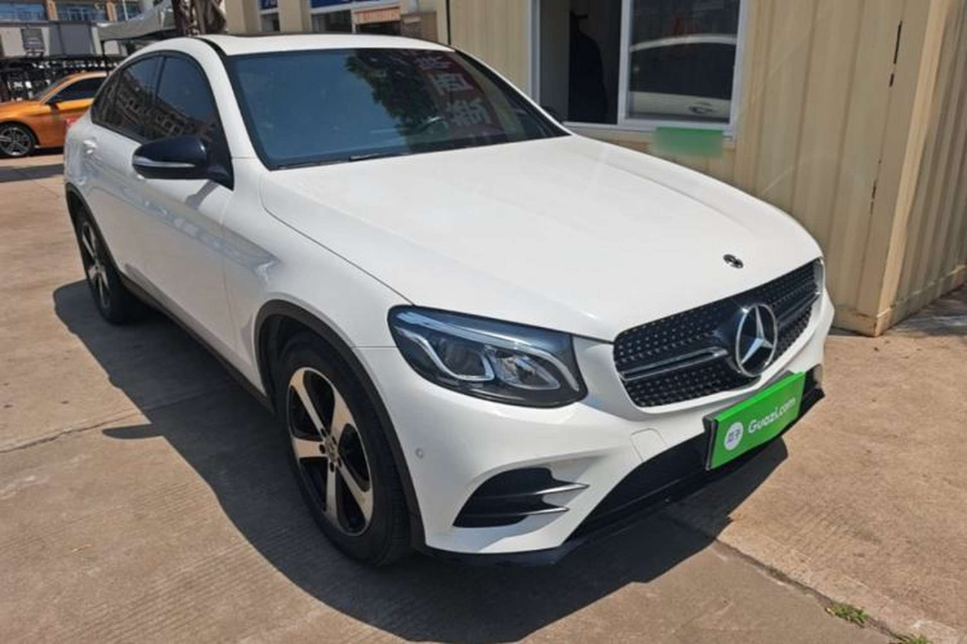 Used Mercedes-Benz GLC Coupe 2017 GLC 200 4MATIC Coupe SUV Front Right 45 Deg
