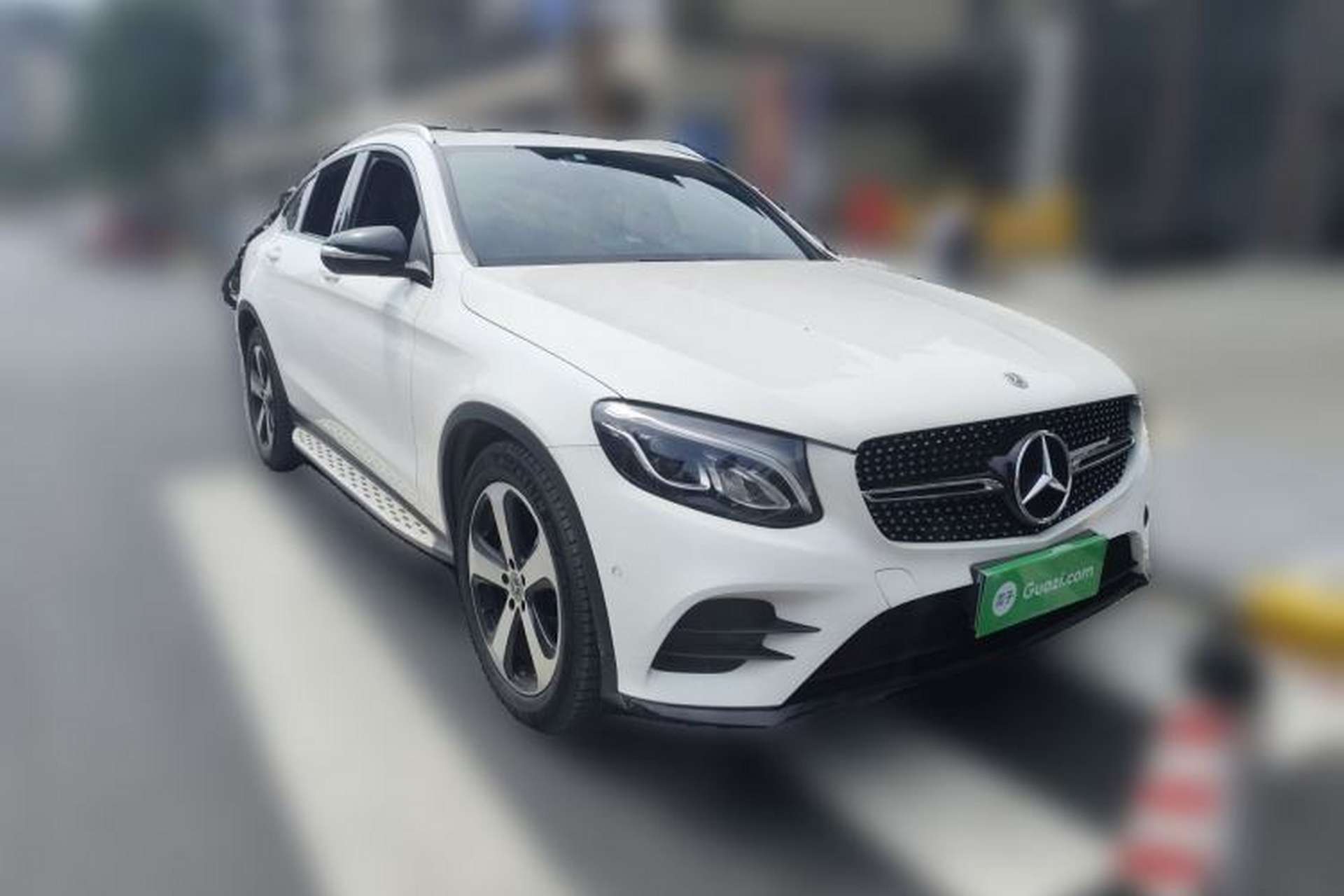 Used Mercedes-Benz GLC Coupe 2017 GLC 200 4MATIC Coupe SUV Front Right 45 Deg