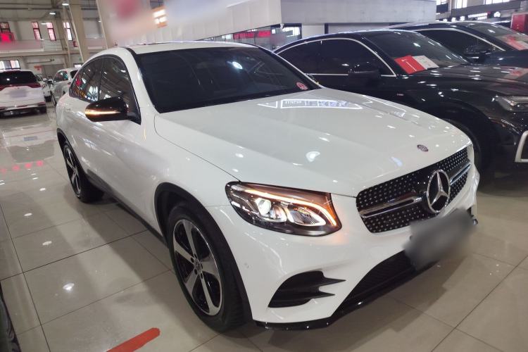 Used Mercedes-Benz GLC Coupe 2017 GLC 200 4MATIC Coupe SUV Front Right 45 Deg