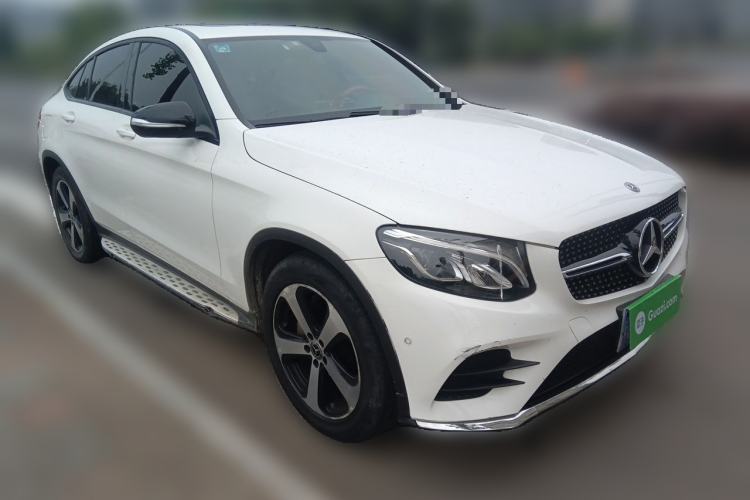 Used Mercedes-Benz GLC Coupe 2017 GLC 200 4MATIC Coupe SUV Front Right 45 Deg