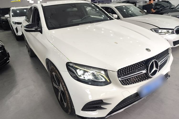 Used Mercedes-Benz GLC Coupe 2017 GLC 200 4MATIC Coupe SUV Front Right 45 Deg