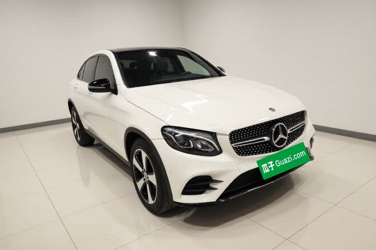 Used Mercedes-Benz GLC Coupe 2017 GLC 200 4MATIC Coupe SUV Front Right 45 Deg
