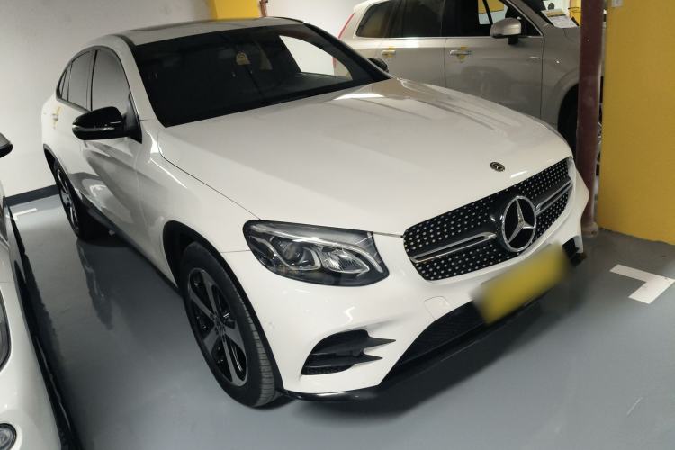 Used Mercedes-Benz GLC Coupe 2017 GLC 200 4MATIC Coupe SUV Front Right 45 Deg