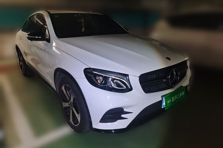 Used Mercedes-Benz GLC Coupe 2017 GLC 200 4MATIC Coupe SUV Front Right 45 Deg