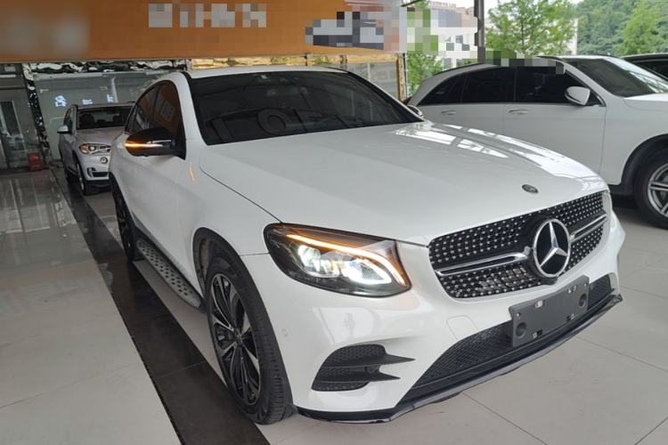 Used Mercedes-Benz GLC Coupe 2017 GLC 260 4MATIC Coupe SUV Front Right 45 Deg