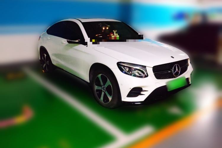 Used Mercedes-Benz GLC Coupe 2017 GLC 200 4MATIC Coupe SUV Front Right 45 Deg