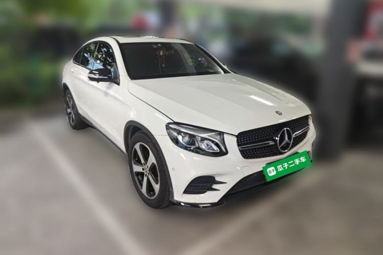 Used Mercedes-Benz GLC Coupe 2017 GLC 200 4MATIC Coupe SUV Front Right 45 Deg