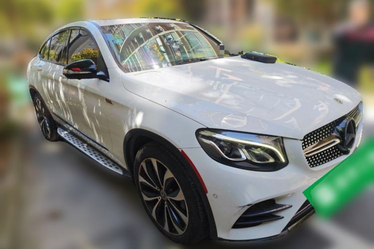 Used Mercedes-Benz GLC Coupe 2017 GLC 260 4MATIC Coupe SUV Front Right 45 Deg