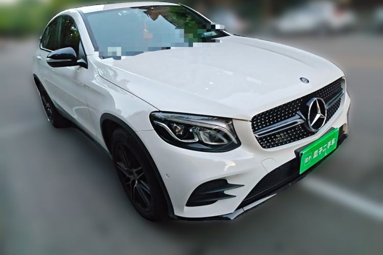 Used Mercedes-Benz GLC Coupe 2017 GLC 200 4MATIC Coupe SUV Front Right 45 Deg