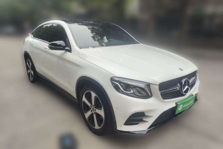 Used Mercedes-Benz GLC Coupe 2017 GLC 200 4MATIC Coupe SUV Front Right 45 Deg