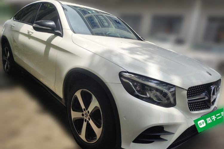 Used Mercedes-Benz GLC Coupe 2017 GLC 200 4MATIC Coupe SUV Front Right 45 Deg