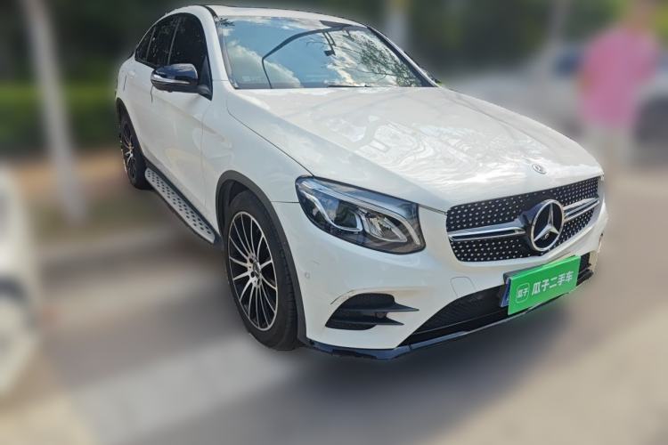 Used Mercedes-Benz GLC Coupe 2017 GLC 200 4MATIC Coupe SUV Front Right 45 Deg