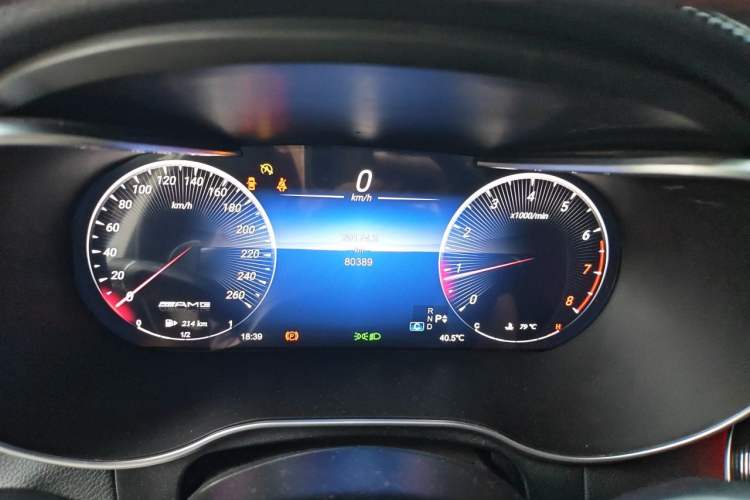 Used Mercedes-Benz GLC Coupe 2017 GLC 260 4MATIC Coupe SUV Instrument Cluster