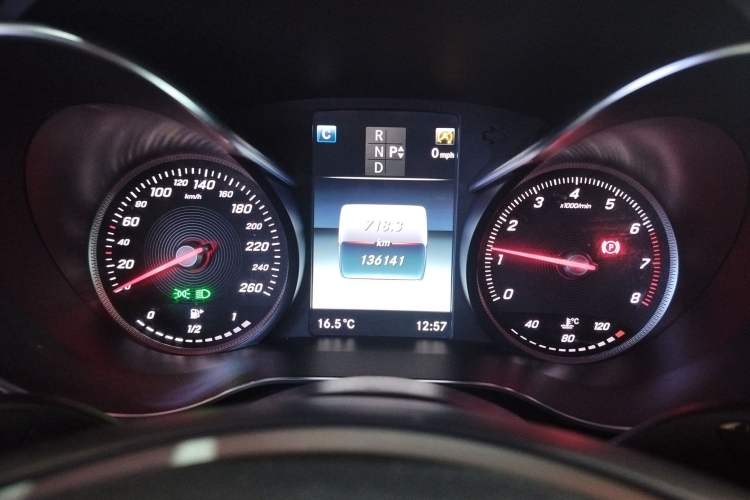 Used Mercedes-Benz GLC Coupe 2017 GLC 200 4MATIC Coupe SUV Instrument Cluster
