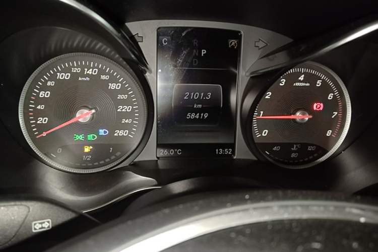 Used Mercedes-Benz GLC Coupe 2017 GLC 200 4MATIC Coupe SUV Instrument Cluster
