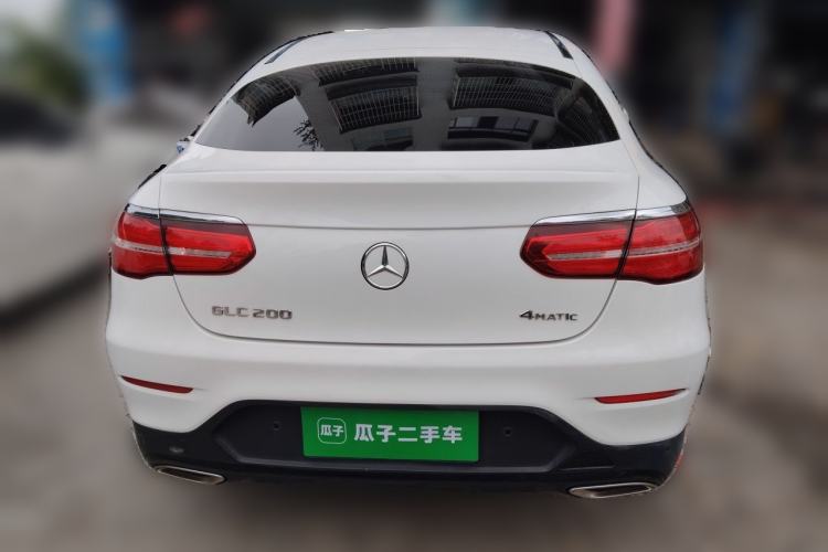 Used Mercedes-Benz GLC Coupe 2017 GLC 200 4MATIC Coupe SUV Rear