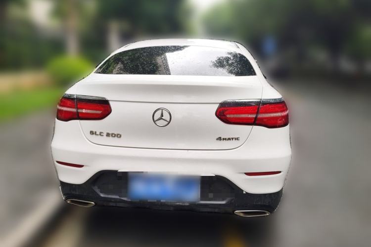 Used Mercedes-Benz GLC Coupe 2017 GLC 200 4MATIC Coupe SUV Rear