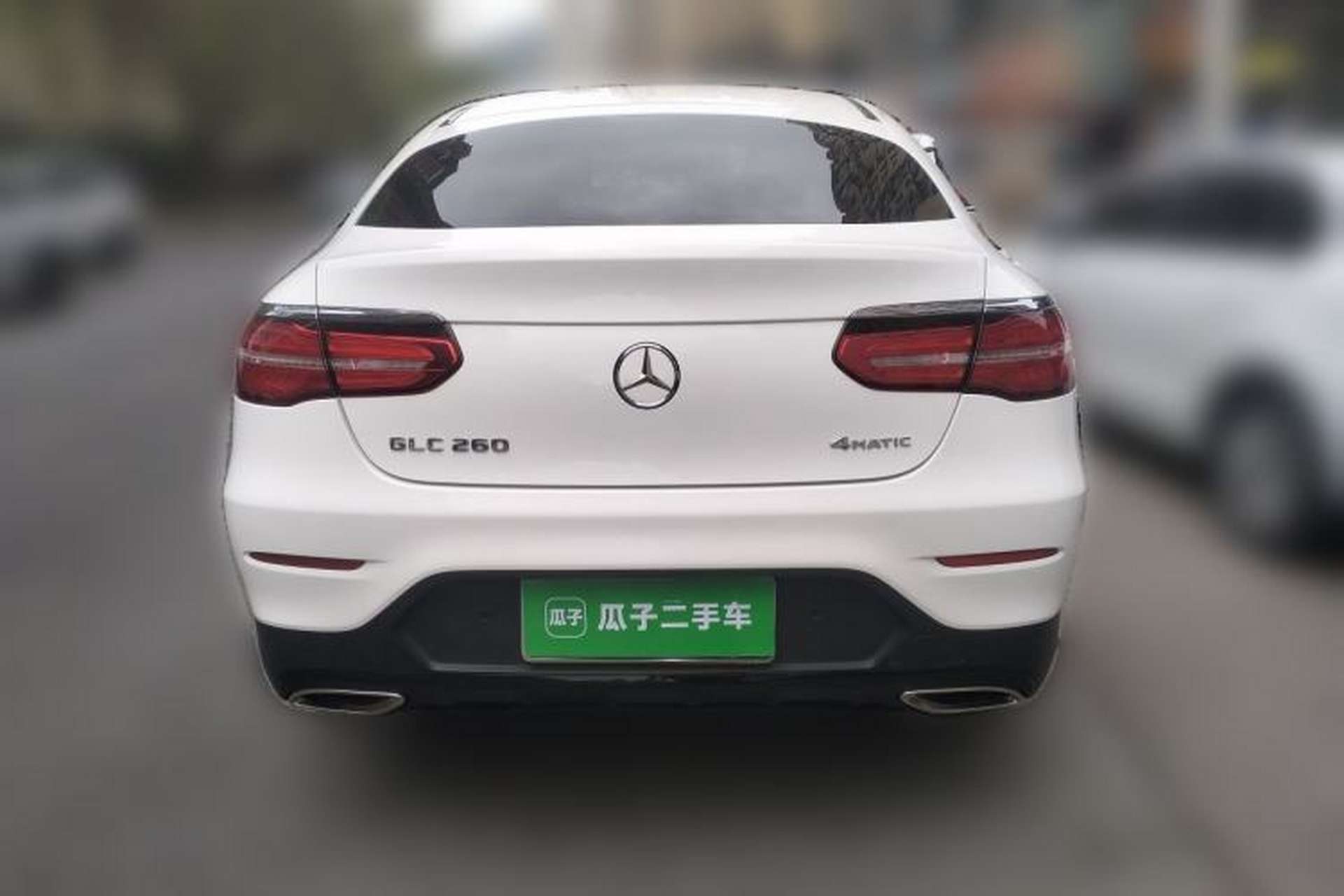 Used Mercedes-Benz GLC Coupe 2017 GLC 260 4MATIC Coupe SUV Rear