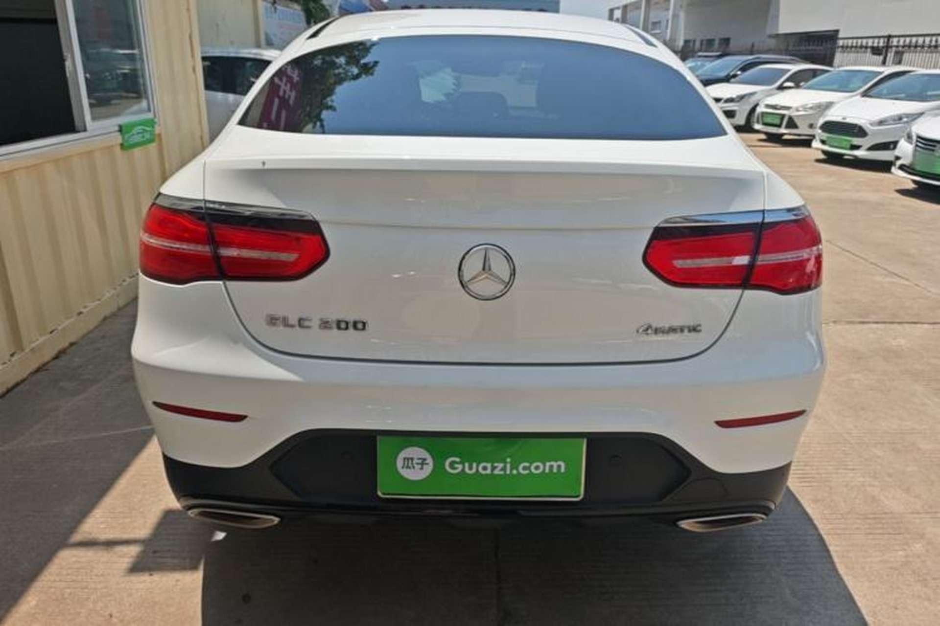 Used Mercedes-Benz GLC Coupe 2017 GLC 200 4MATIC Coupe SUV Rear