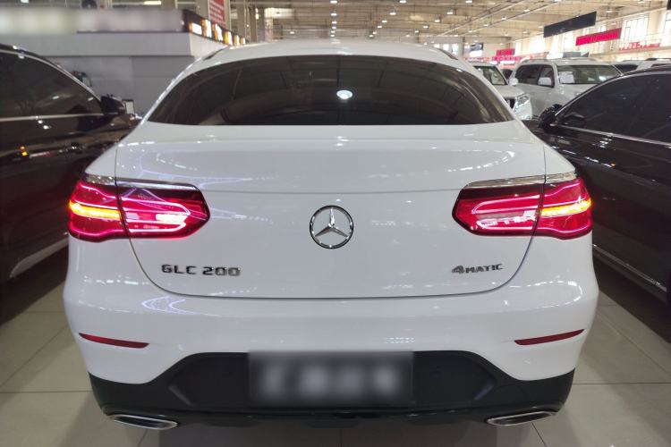 Used Mercedes-Benz GLC Coupe 2017 GLC 200 4MATIC Coupe SUV Rear