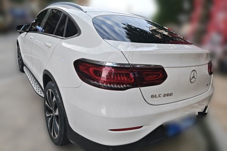 Used Mercedes-Benz GLC Coupe 2017 GLC 260 4MATIC Coupe SUV Rear Left 45 Deg