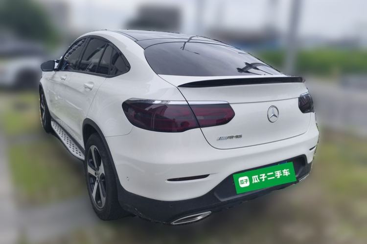 Used Mercedes-Benz GLC Coupe 2017 GLC 200 4MATIC Coupe SUV Rear Left 45 Deg