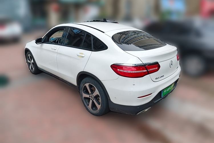 Used Mercedes-Benz GLC Coupe 2017 GLC 200 4MATIC Coupe SUV Rear Left 45 Deg