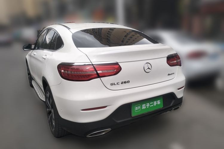 Used Mercedes-Benz GLC Coupe 2017 GLC 260 4MATIC Coupe SUV Rear Left 45 Deg