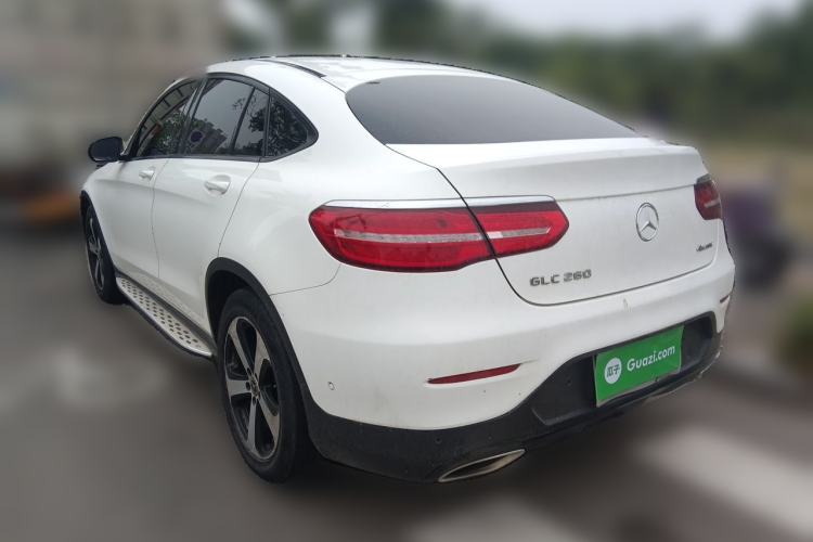 Used Mercedes-Benz GLC Coupe 2017 GLC 200 4MATIC Coupe SUV Rear Left 45 Deg