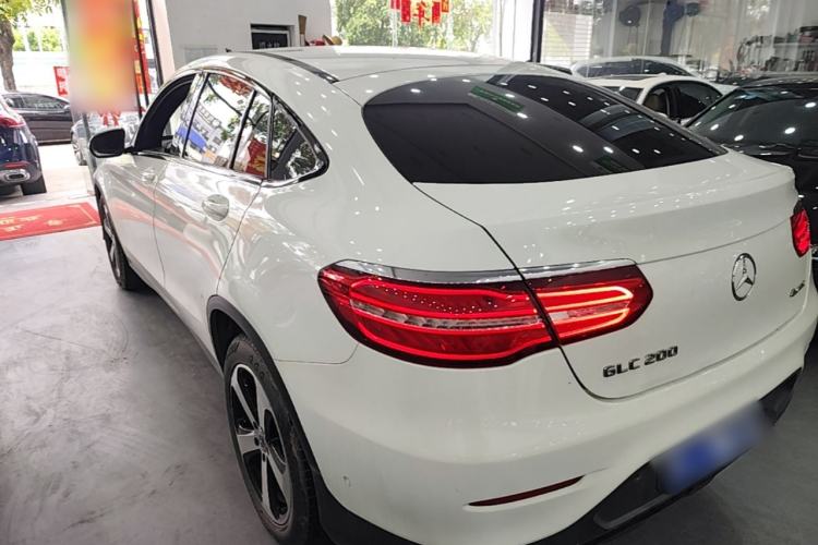 Used Mercedes-Benz GLC Coupe 2017 GLC 200 4MATIC Coupe SUV Rear Left 45 Deg