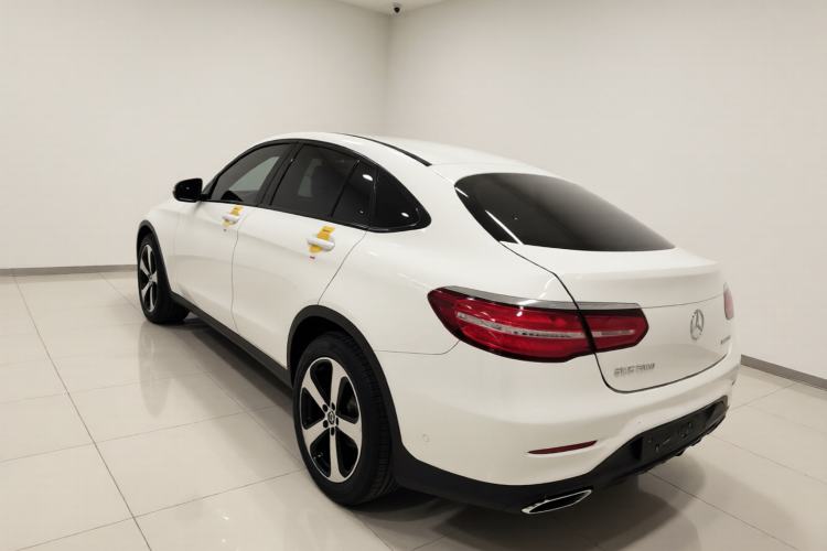 Used Mercedes-Benz GLC Coupe 2017 GLC 200 4MATIC Coupe SUV Rear Left 45 Deg