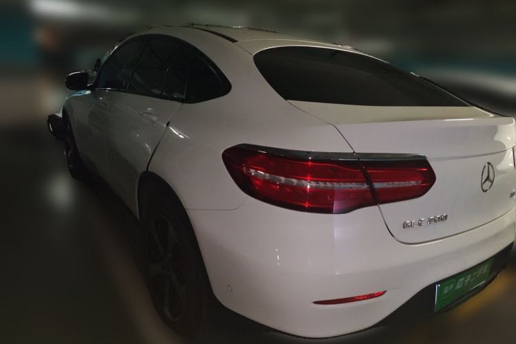 Used Mercedes-Benz GLC Coupe 2017 GLC 200 4MATIC Coupe SUV Rear Left 45 Deg
