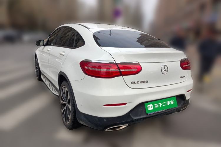 Used Mercedes-Benz GLC Coupe 2017 GLC 260 4MATIC Coupe SUV Rear Left 45 Deg